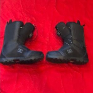 Black DC snowboarding boots men’s size 11.5
